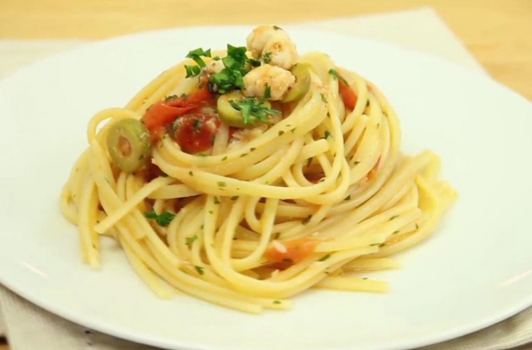 Pescherie di Puglia - Linguine al ragù di coda di rospo