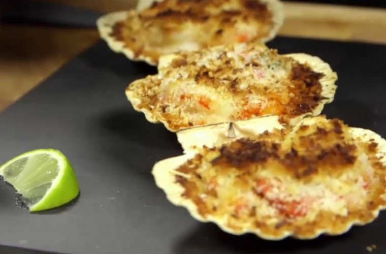 Pescherie di Puglia - Gamberi gratinati al forno