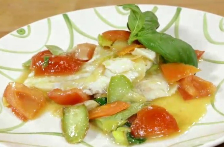 Pescherie di Puglia - Filetto di Rombo con Verdurine