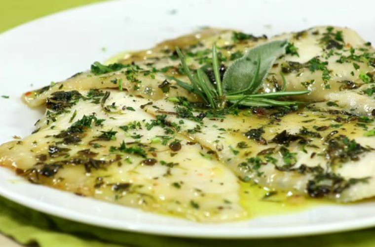 Pescherie di Puglia - Filetto di platessa al miele e erbe aromatiche